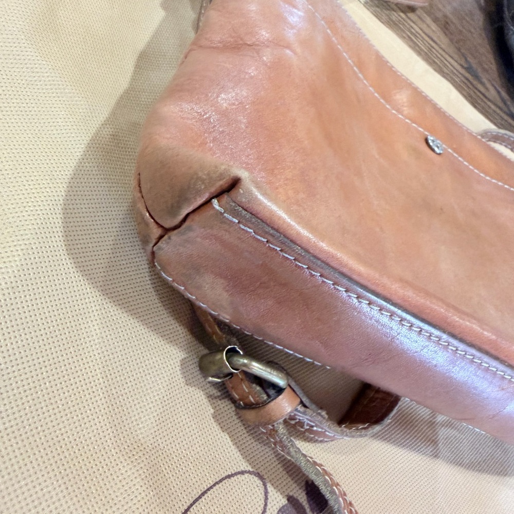 Patricia Nash Tan Leather Envelope Flap Crossbody - Picture 8 of 15